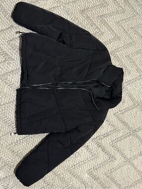 H&M Divided Black Quilted Jacket